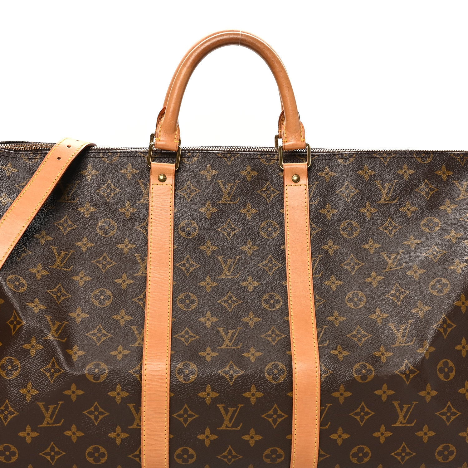 Louis Vuitton Monogram Keepall Bandouliere 55 7 of 9