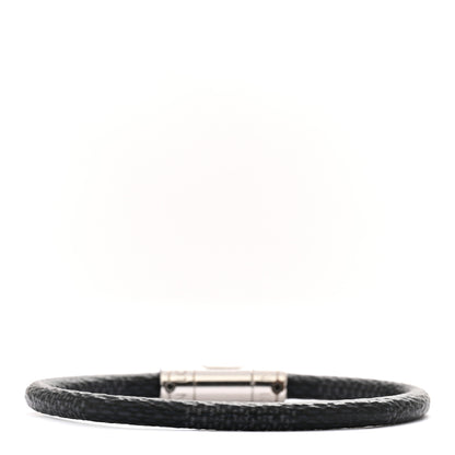 Louis Vuitton Damier Graphite Keep It Bracelet 19 3 of 6