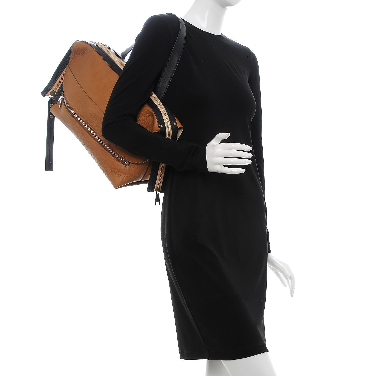 Chloe Deerskin Medium Dalston Shoulder Bag Brown 2 of 15