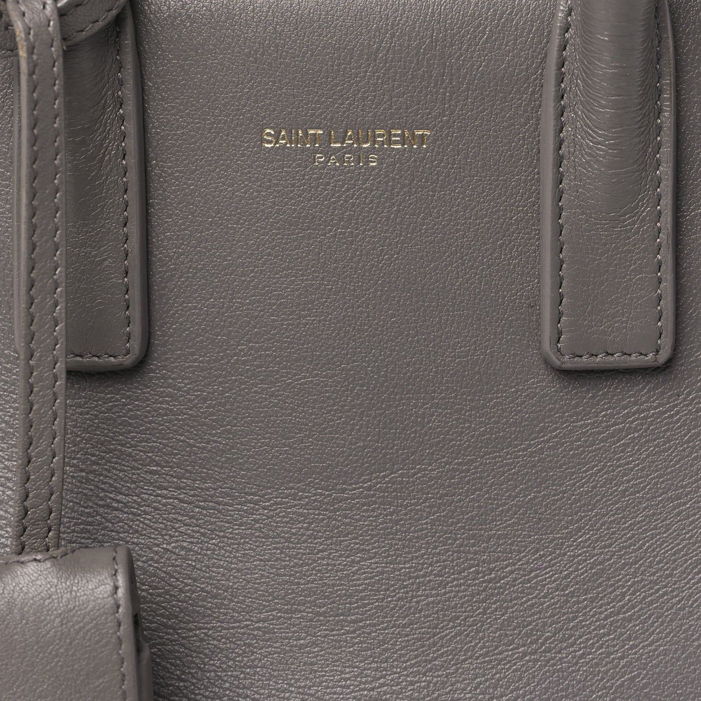 Calfskin Nano Sac De Jour Fog