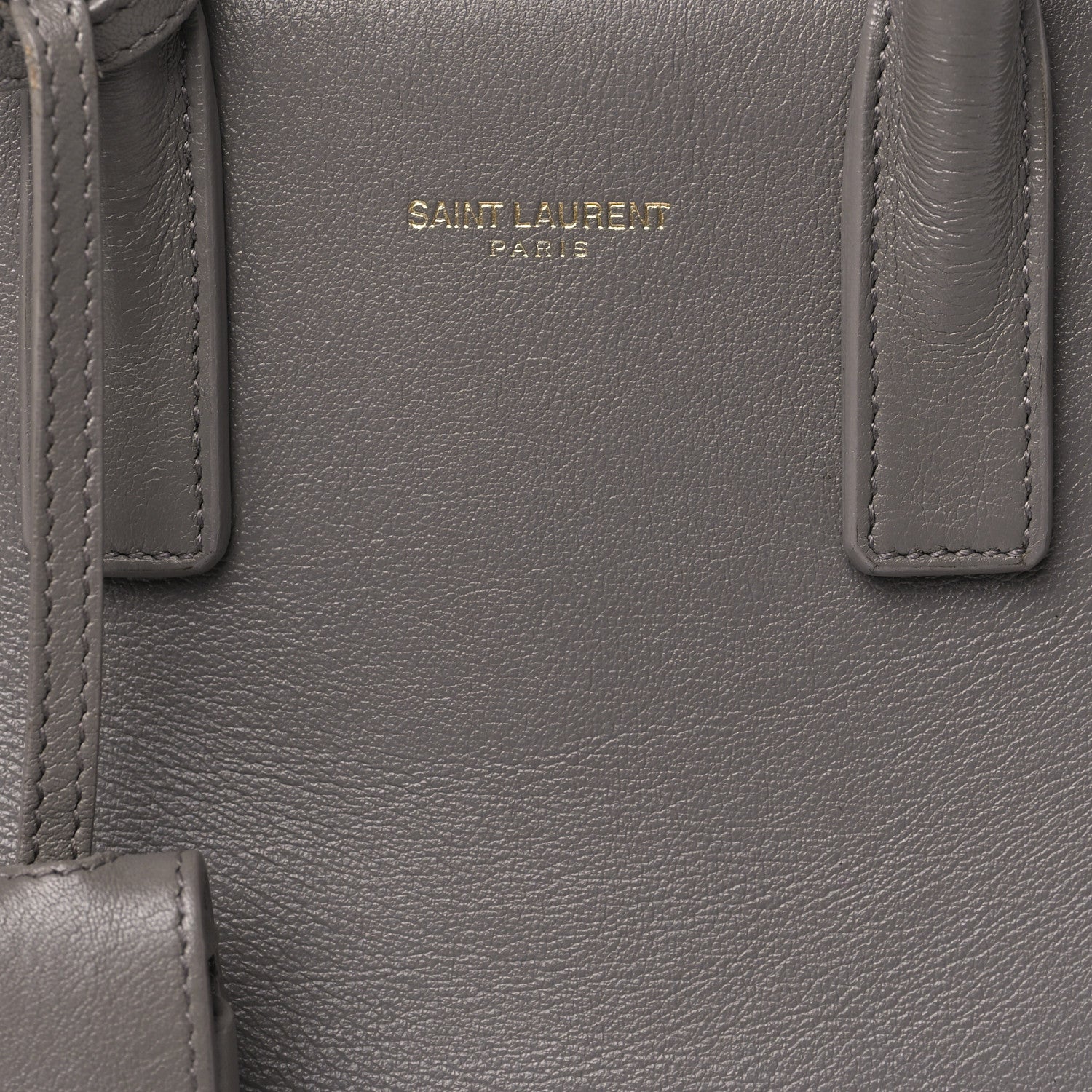 Saint Laurent Calfskin Nano Sac De Jour Fog 7 of 14
