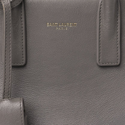 Saint Laurent Calfskin Nano Sac De Jour Fog 7 of 14