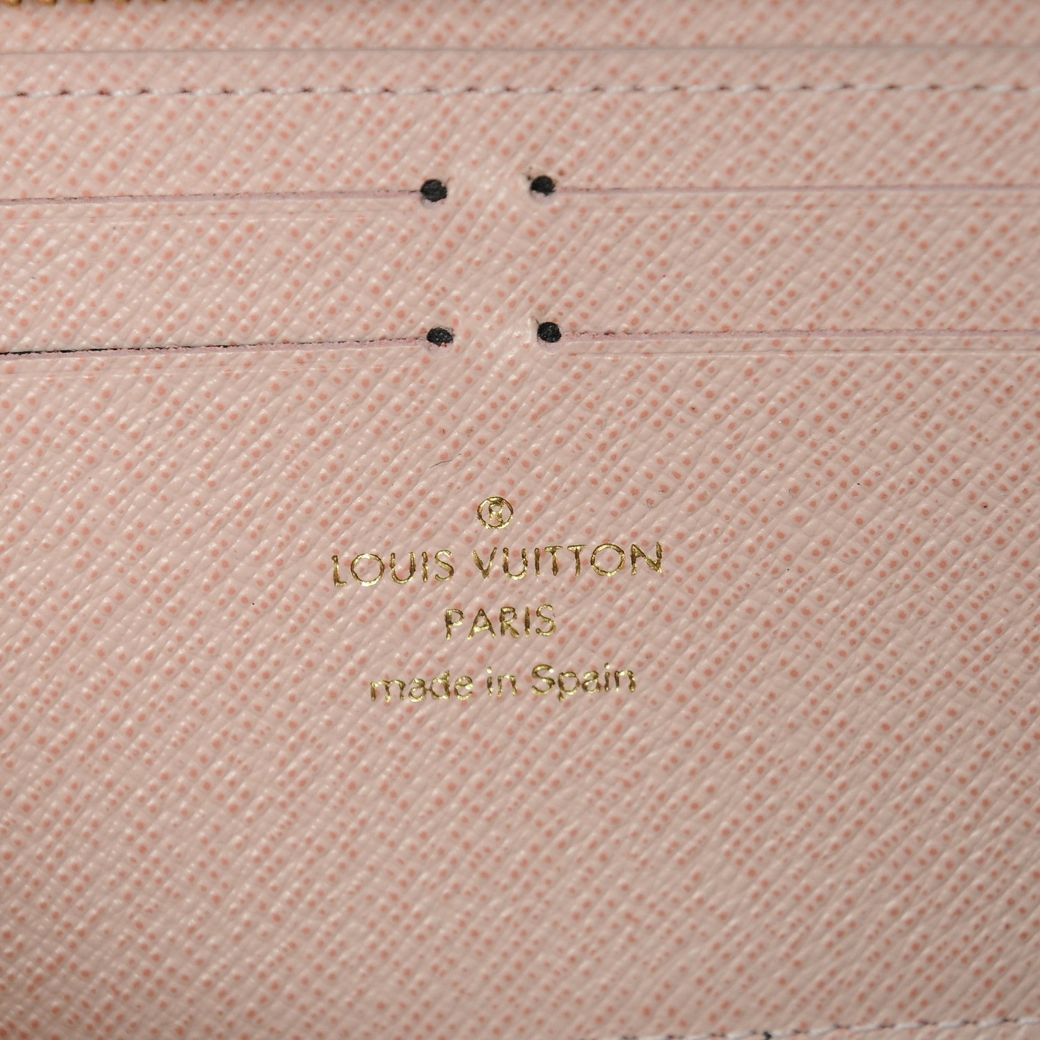 Louis Vuitton Monogram Clemence Wallet Rose Ballerine 6 of 7