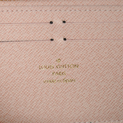 Louis Vuitton Monogram Clemence Wallet Rose Ballerine 6 of 7