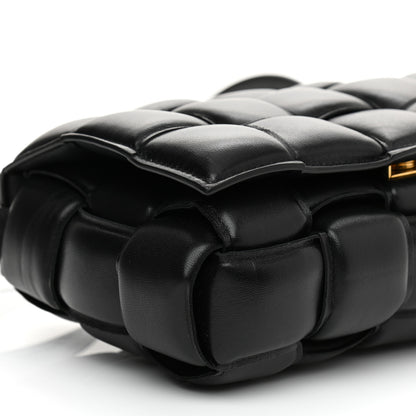 Bottega Veneta Nappa Maxi Intreccio Padded Cassette Crossbody Bag Black 8 of 10
