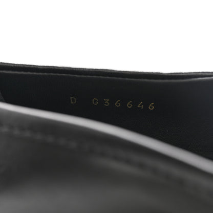 Chanel Lambskin Quilted CC Turnlock Loafers 36.5 Black 8 of 15