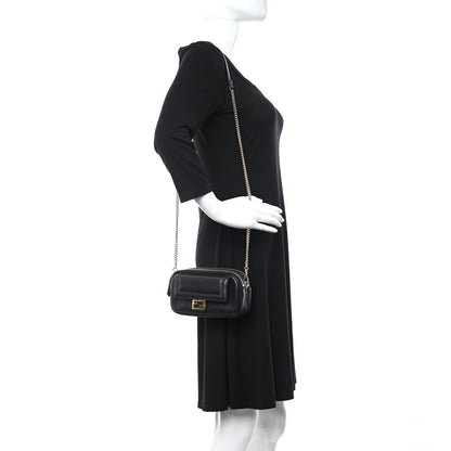 Fendi Vitello Grace Matte Easy Baguette Black 2 of 12