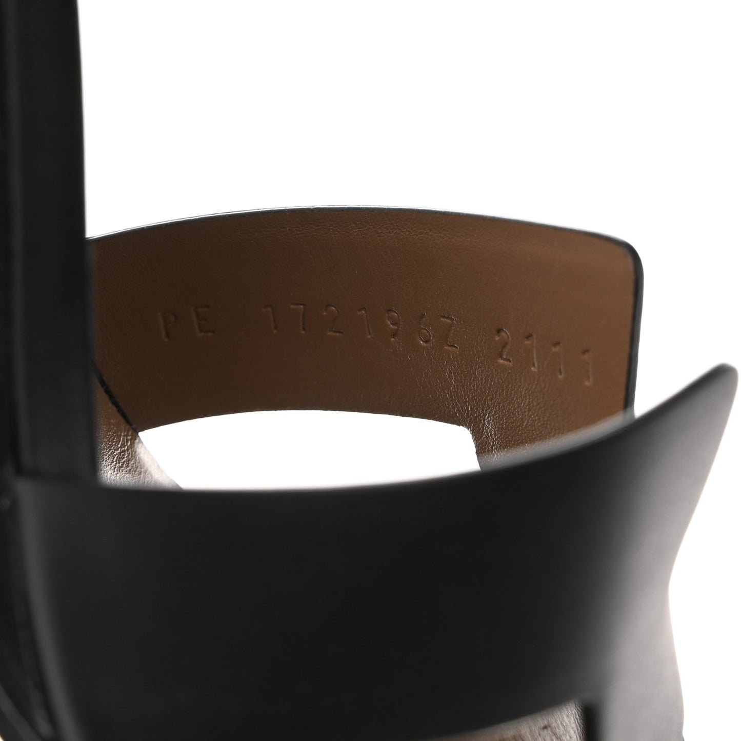 Calfskin Legend Wedge Sandals 39 Black