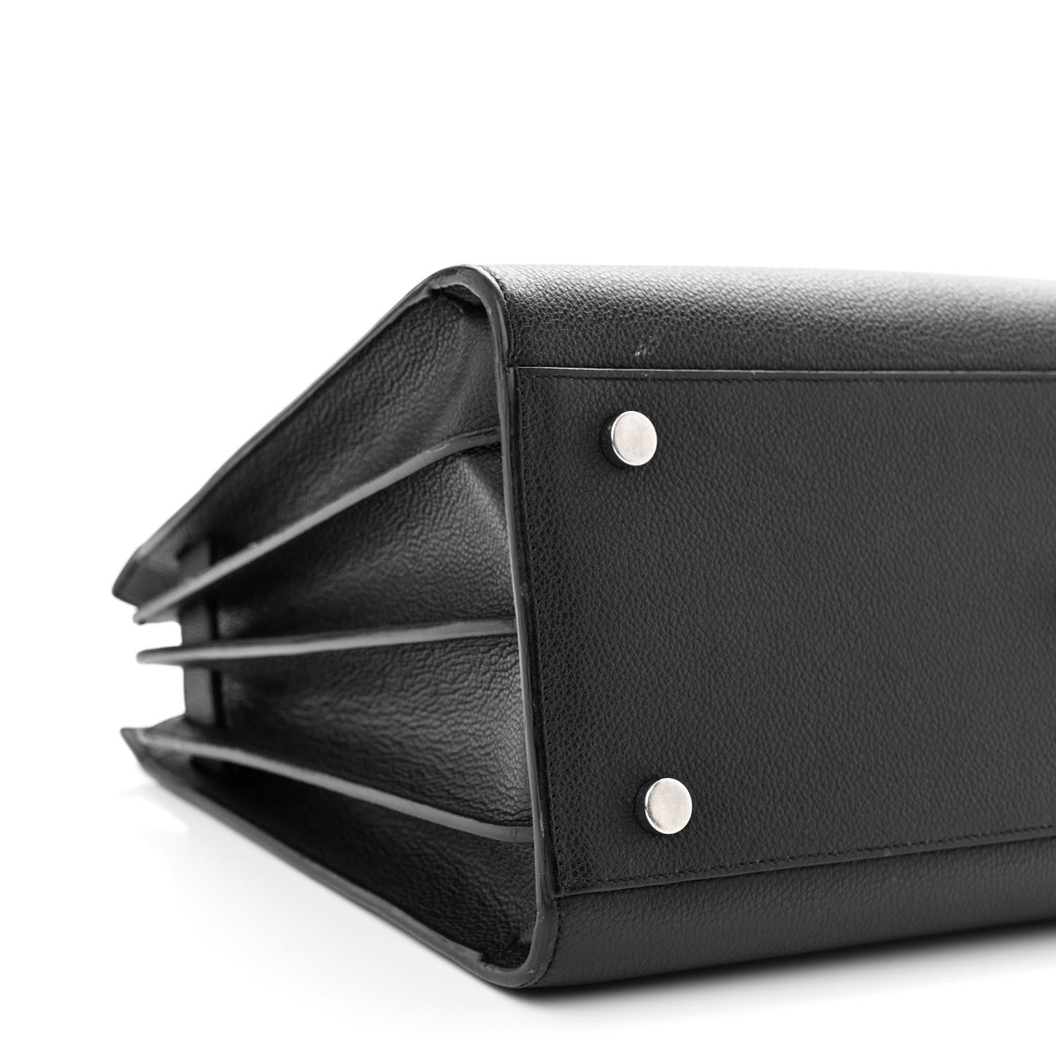 Saint Laurent Grained Calfskin Small Sac De Jour Black 10 of 12