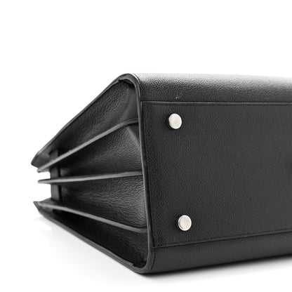 Saint Laurent Grained Calfskin Small Sac De Jour Black 10 of 12