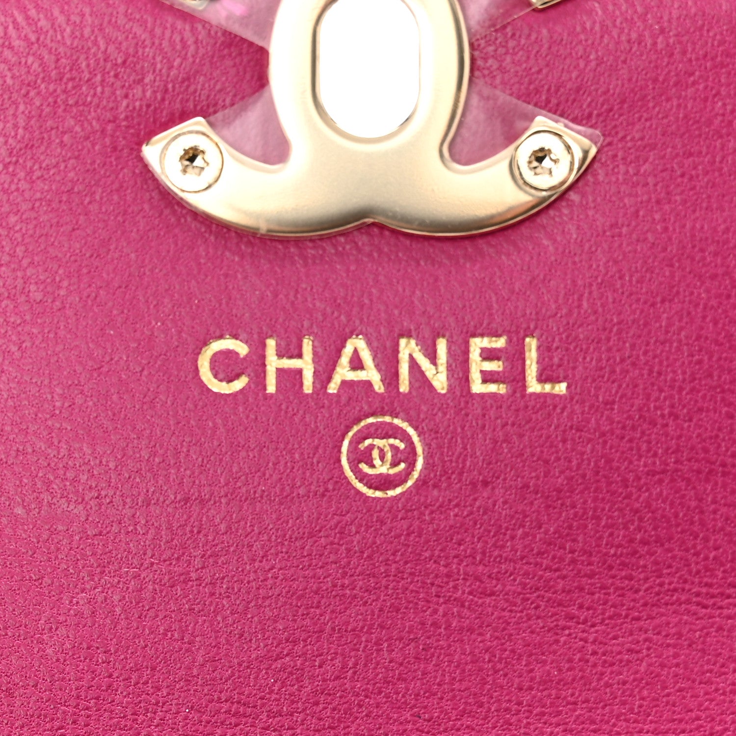 Chanel Tweed Lambskin Quilted Waist Bag With Coin Purse Fuchsia 7 of 15
