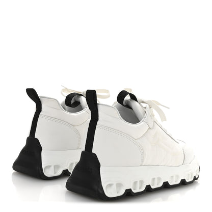 Hermes Parachute Fabric Calfskin Impulse Sneakers 40 White 5 of 10