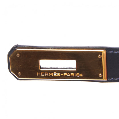 Hermes Box Kelly Sellier 32 Indigo 29 of 33