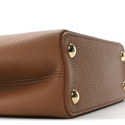 Louis Vuitton Taurillon Capucines BB Tan 8 of 9