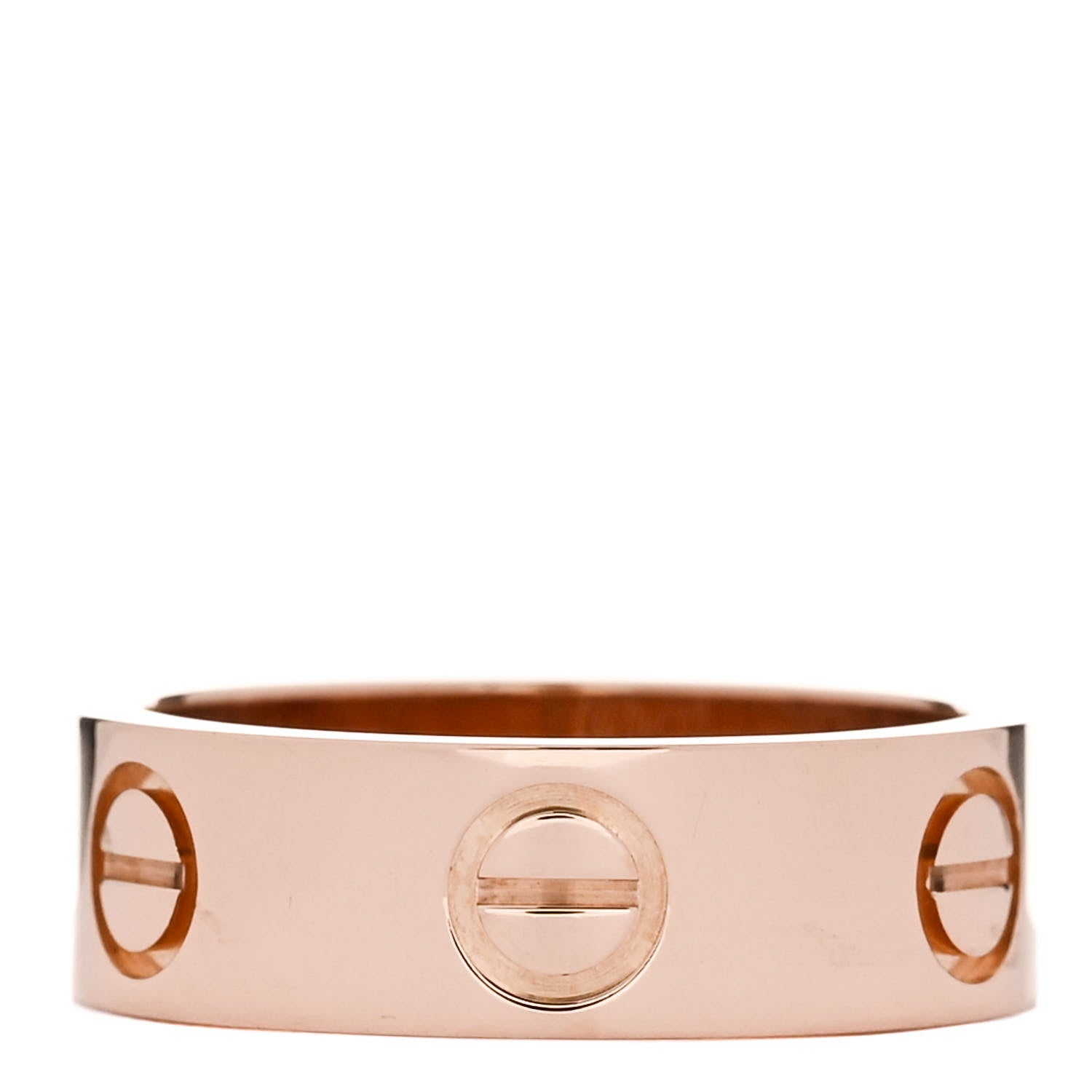 Cartier 18K Pink Gold 5.5mm LOVE Ring 48 4.5 3 of 4