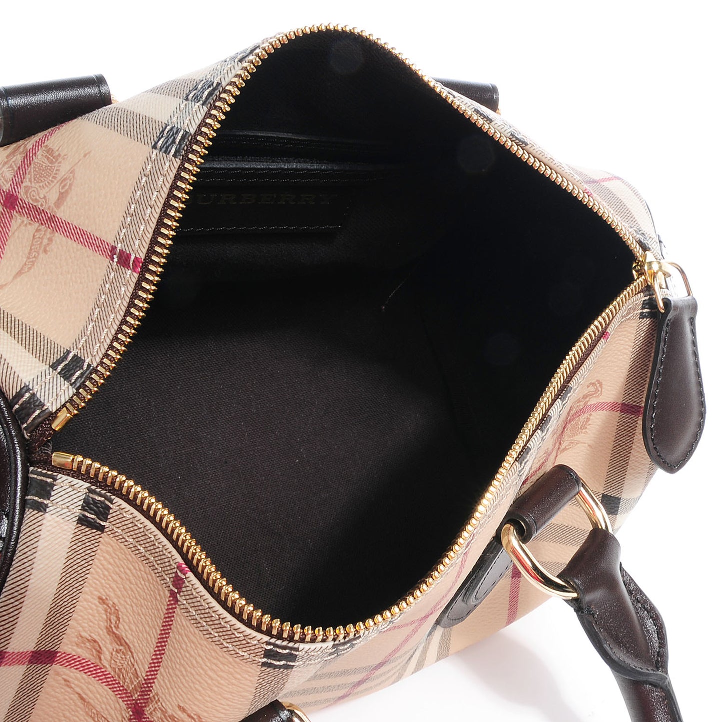 Haymarket Check Small Chester Bowling Bag Black