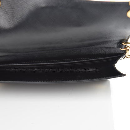 Prada Saffiano Cahier Mini Bag Black 5 of 12