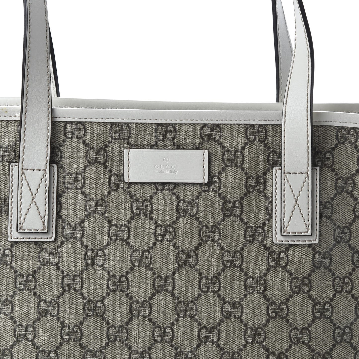 GG Supreme Small Joy Tote White