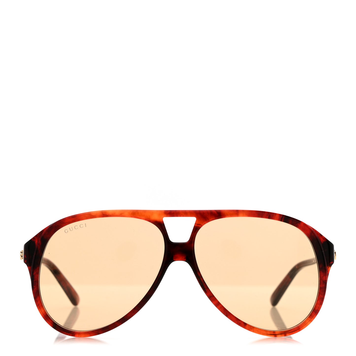 Acetate Aviator Sunglasses GG01286S Brown