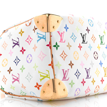 Louis Vuitton Monogram Multicolor Speedy 30 White 8 of 11