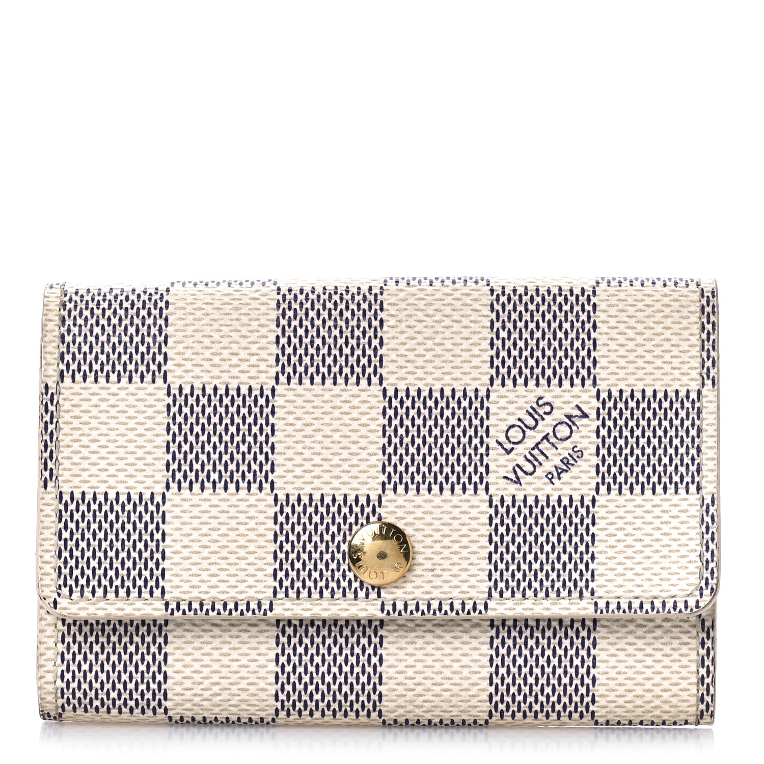 Louis Vuitton Damier Azur Multicles 6 Key Holder 1 of 8