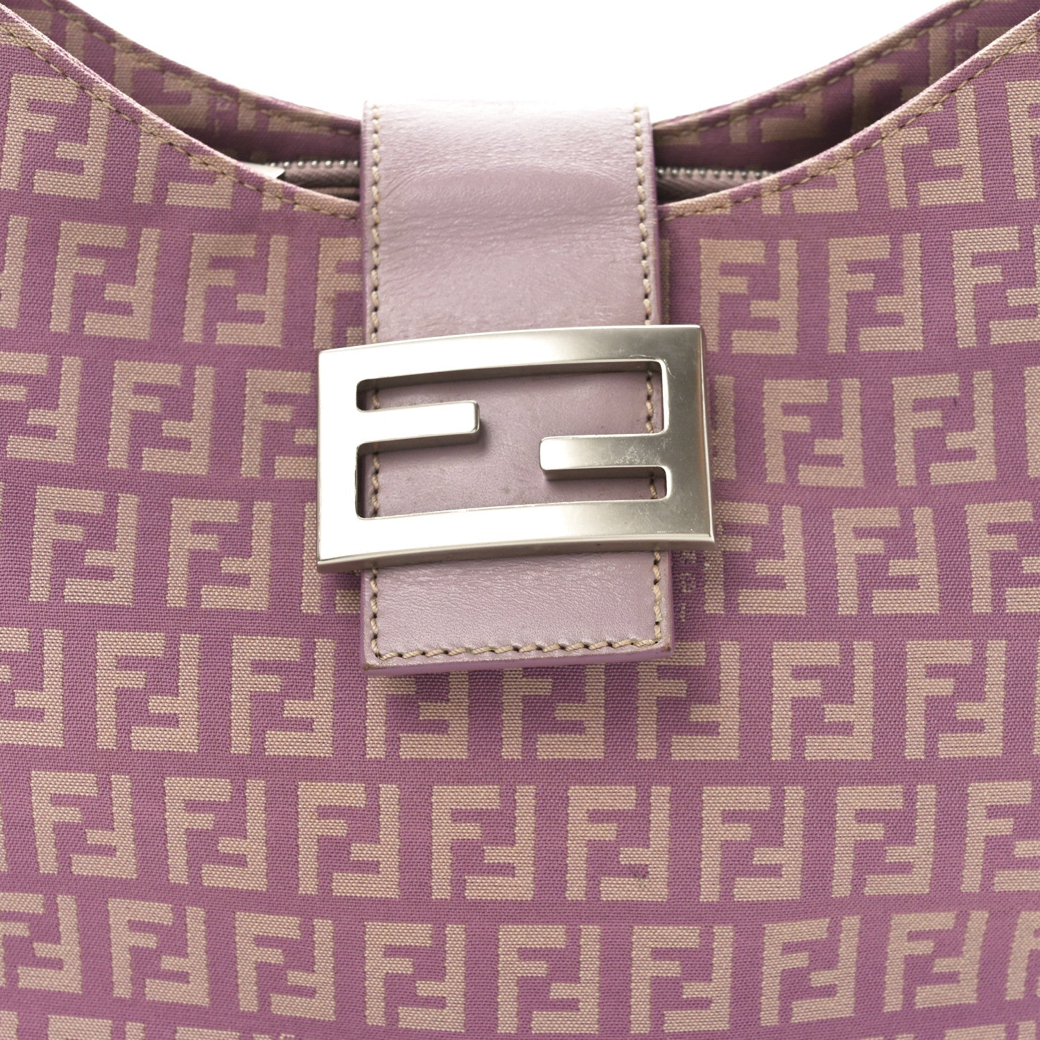Fendi Zucchino Cuoio Hobo Lilla 8 of 10