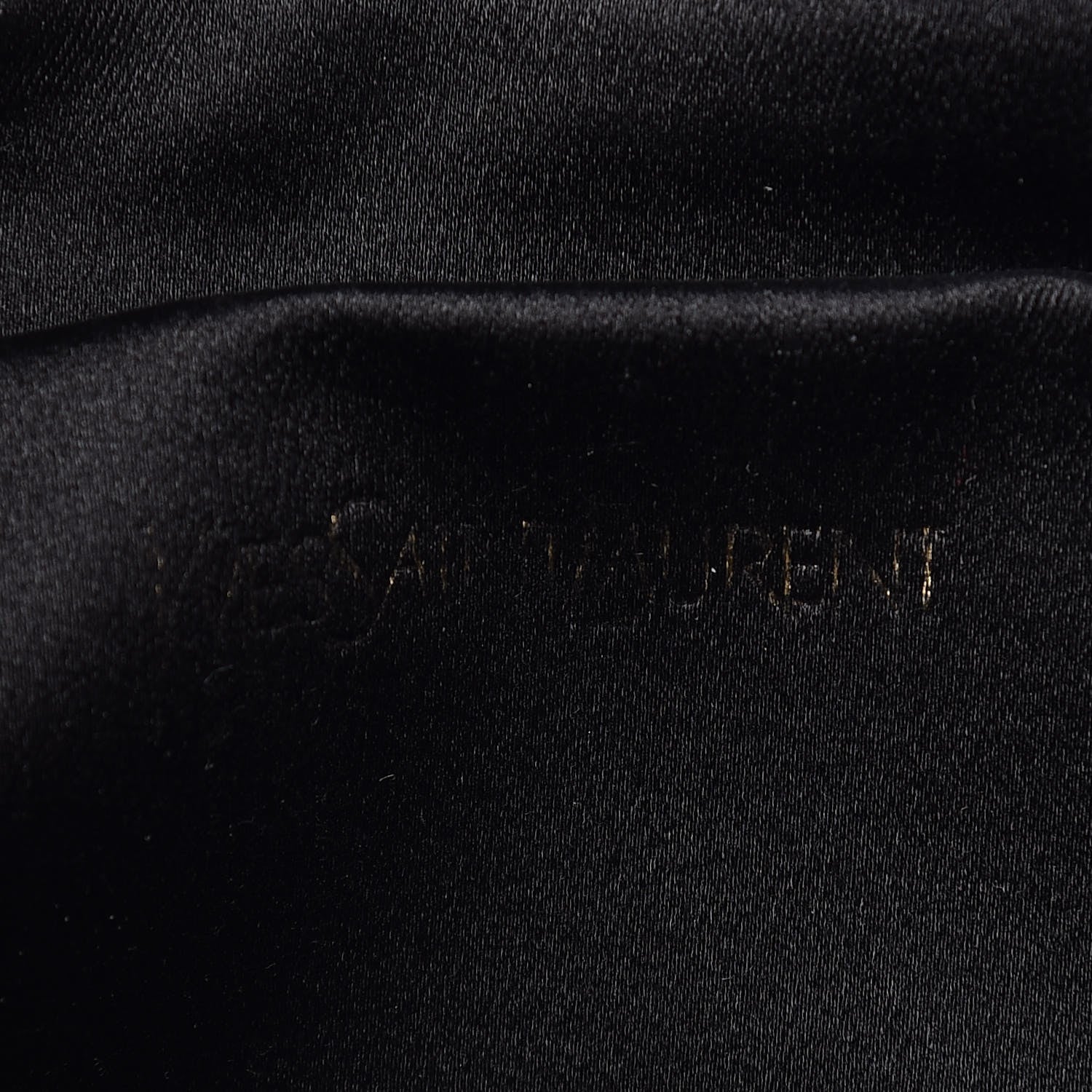 Saint Laurent Textured Patent Monogram Large Belle De Jour Clutch Black 6 of 9
