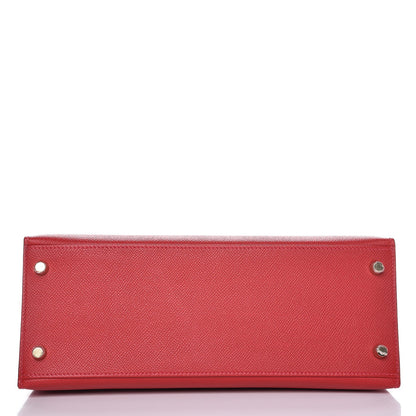 Hermes Epsom Kelly Sellier 28 Rouge Casaque 34 of 36