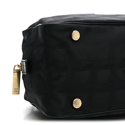 Chanel Nylon Travel Bowler Black 8 of 9
