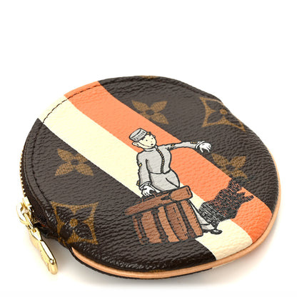 Louis Vuitton Monogram Groom Round Coin Purse 4 of 9