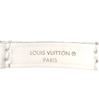 Louis Vuitton Fabric LV Match Ellipse BB Round Coin Purse Yellow 4 of 5
