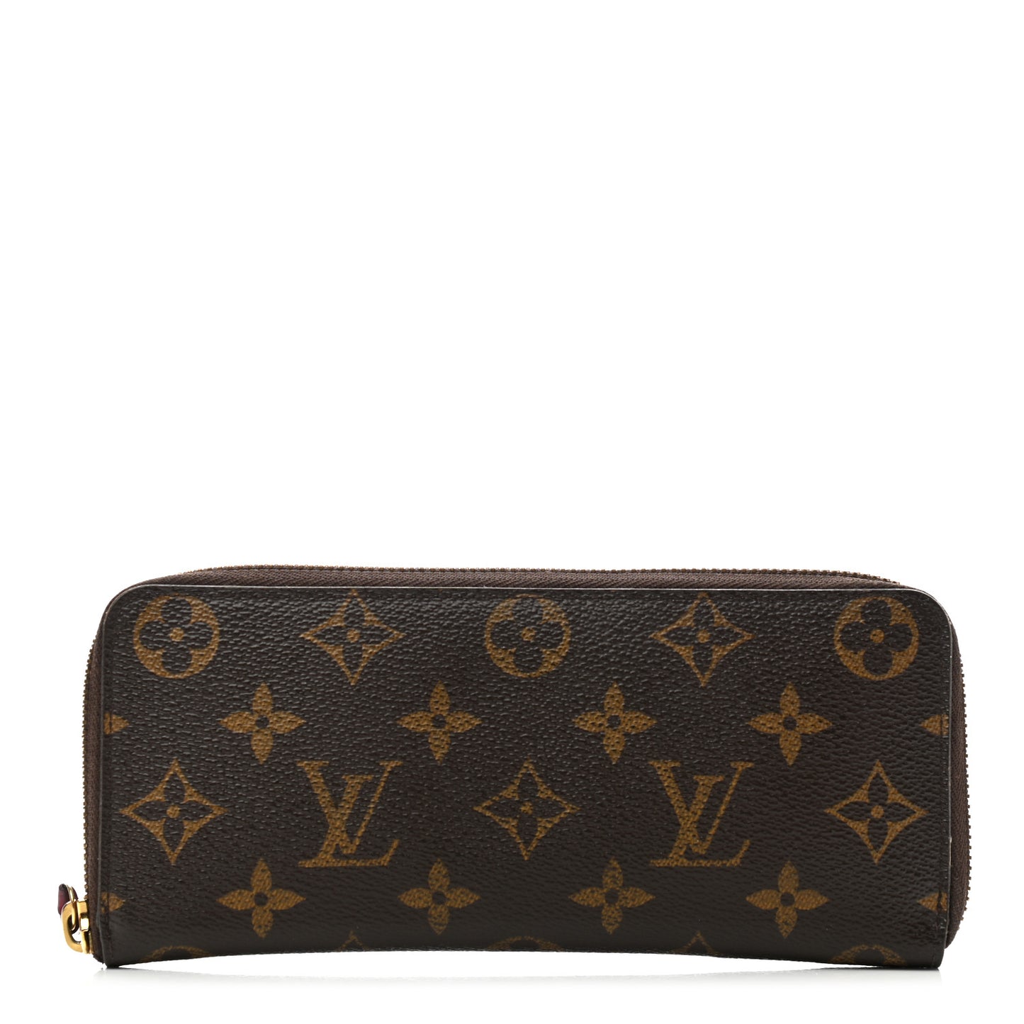 Monogram Clemence Wallet Fuchsia