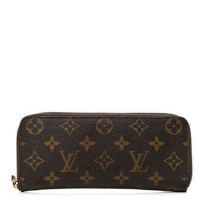 Louis Vuitton Monogram Clemence Wallet Fuchsia 1 of 9