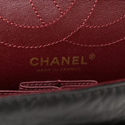 Chanel Aged Calfskin Quilted 2.55 Reissue 226 Flap Black 6 of 13