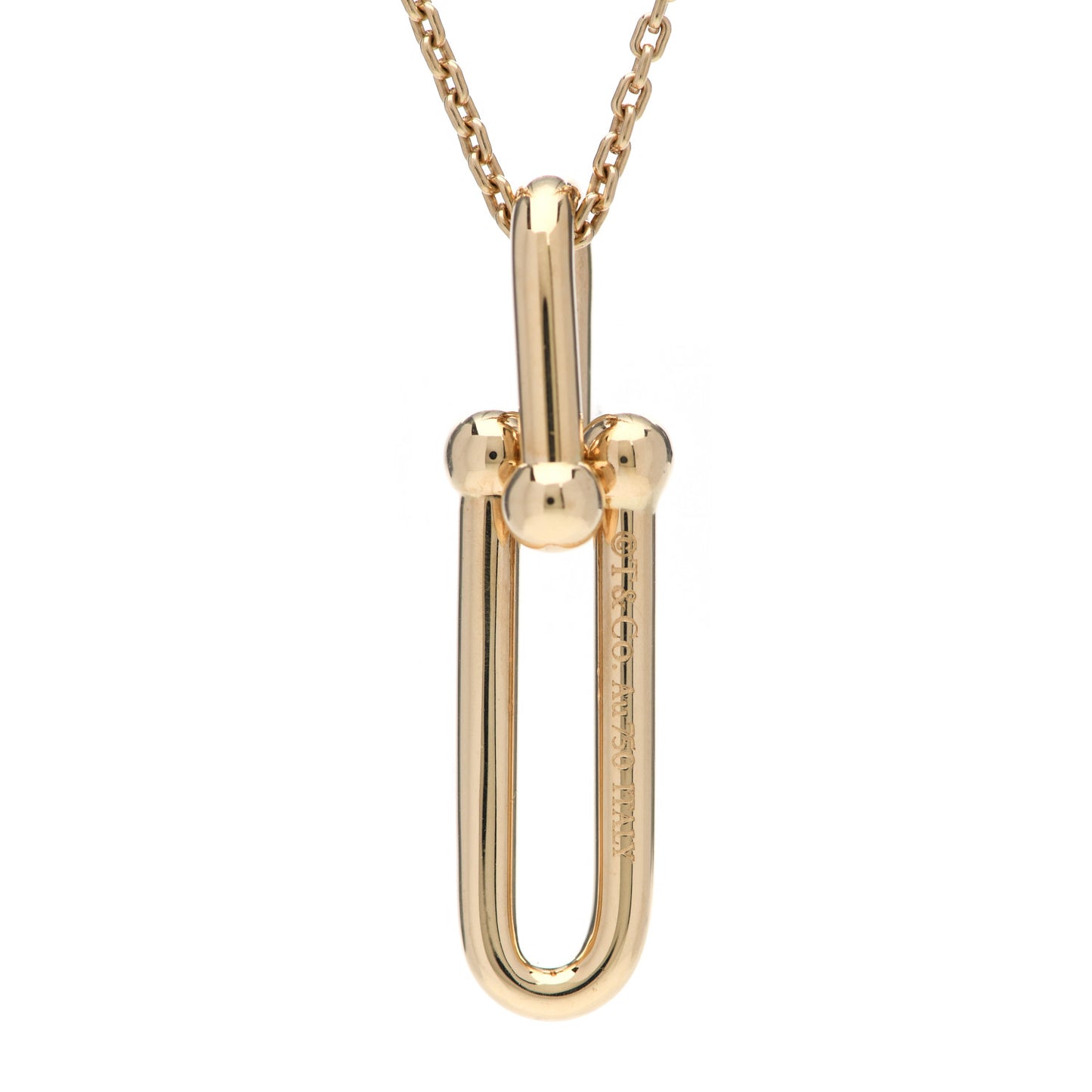 18K Yellow Gold HardWear Link Pendant Necklace