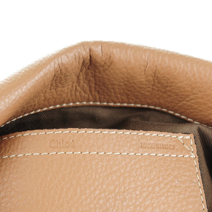 Chloe Calfskin Medium Marcie Round Crossbody Bag Nut 6 of 8