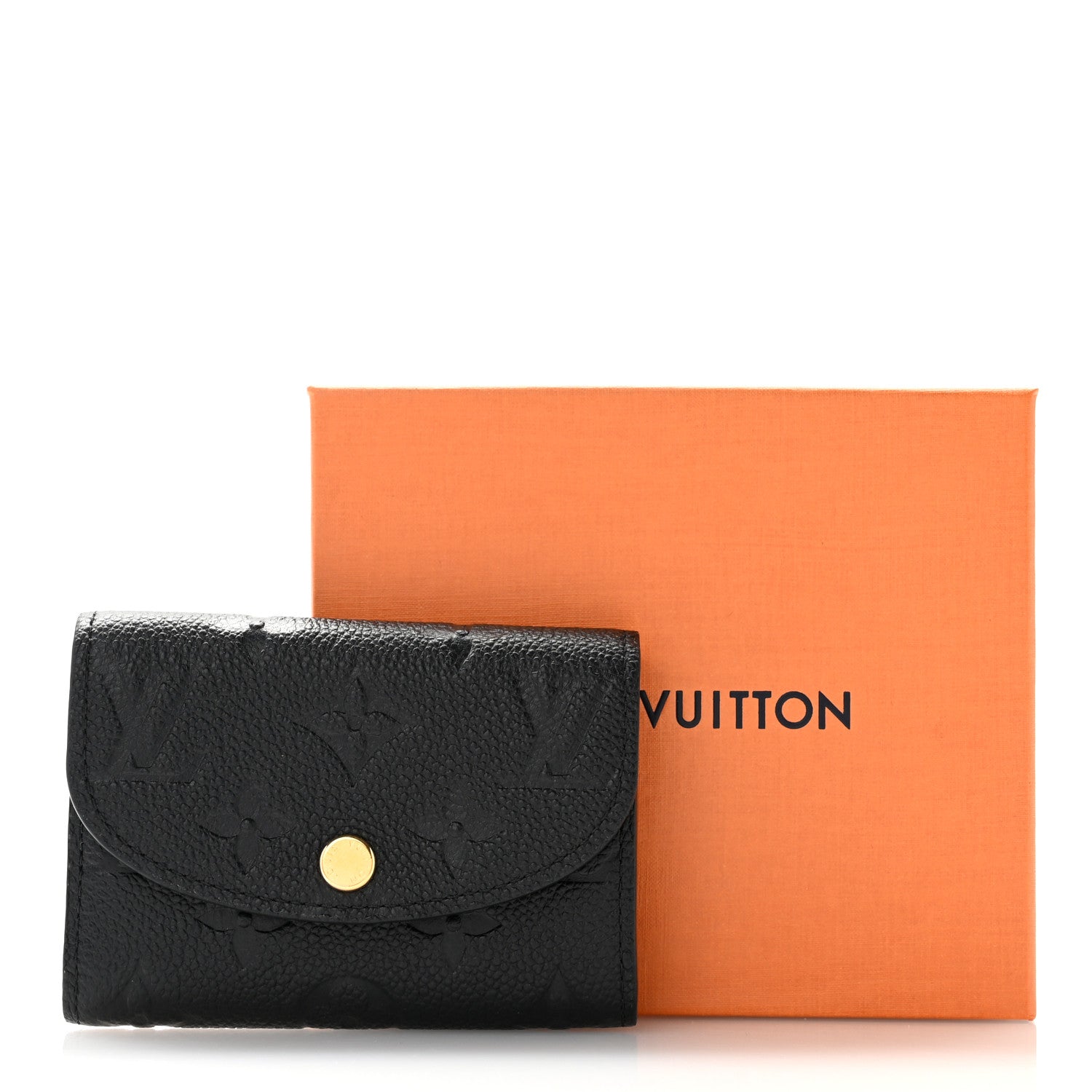 Louis Vuitton Empreinte Rosalie Coin Purse Black 7 of 7
