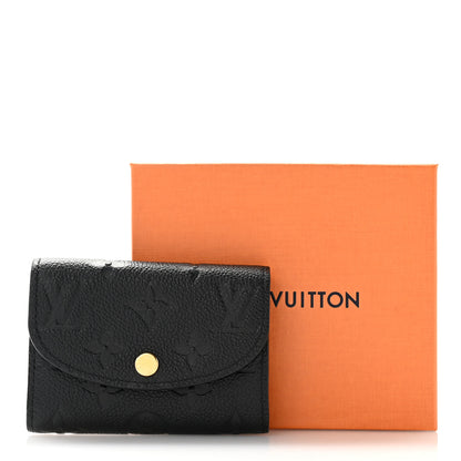Louis Vuitton Empreinte Rosalie Coin Purse Black 7 of 7