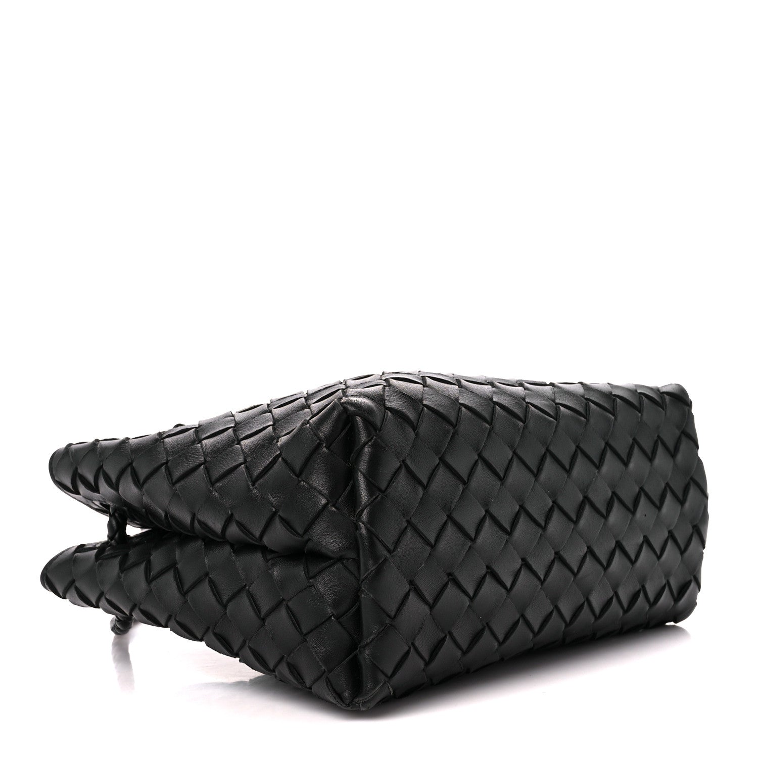 Bottega Veneta Nappa Intrecciato Small Andiamo Shoulder Bag Black 4 of 10
