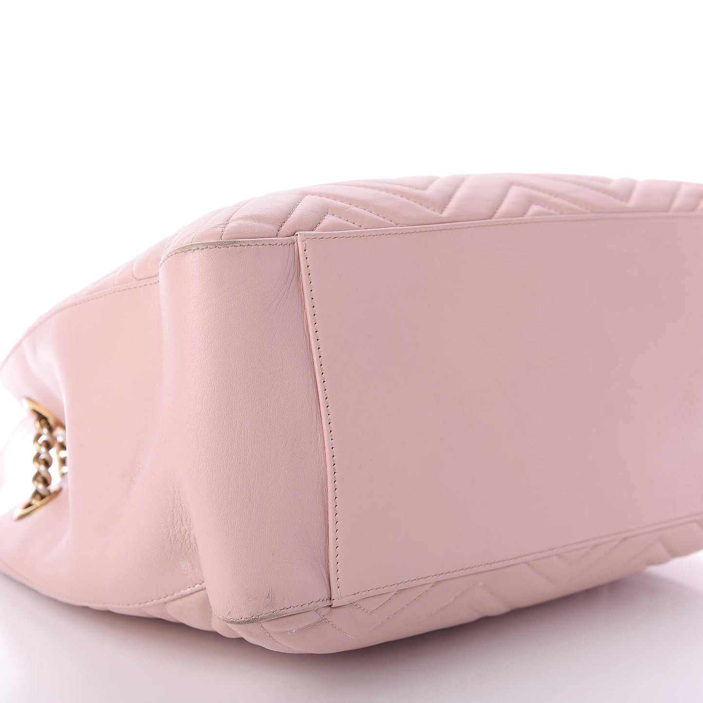 Calfskin Matelasse Medium GG Marmont Shoulder Tote Bag Perfect Pink