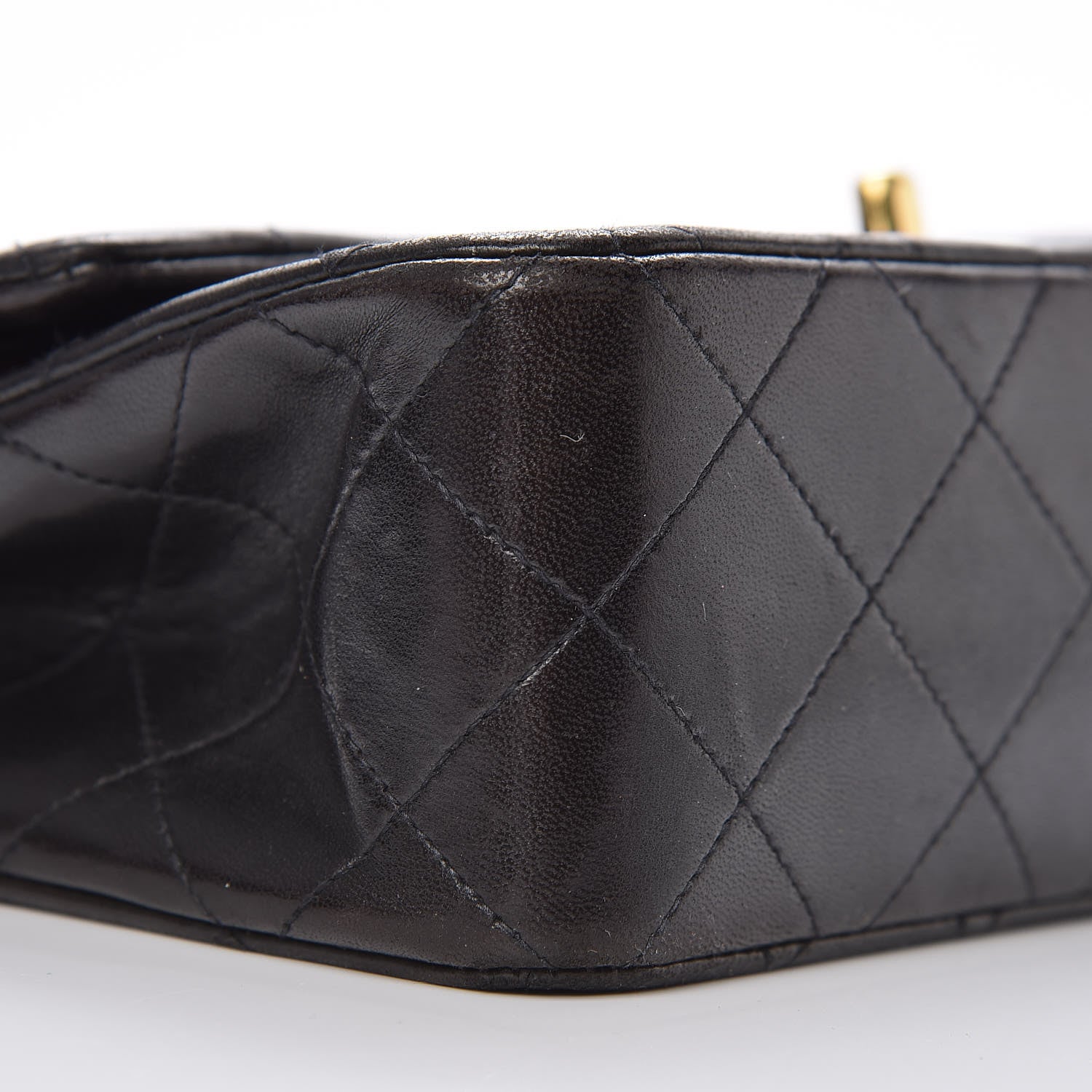 Chanel Lambskin Quilted Small Double Flap Black 9 of 11