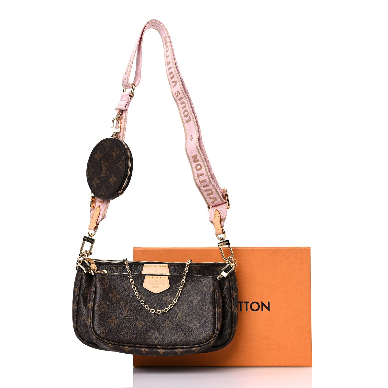 Louis Vuitton Monogram Multi Pochette Accessories Rose Clair 10 of 10