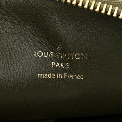 Louis Vuitton Lambskin Embossed Monogram Coussin MM Khaki 7 of 10