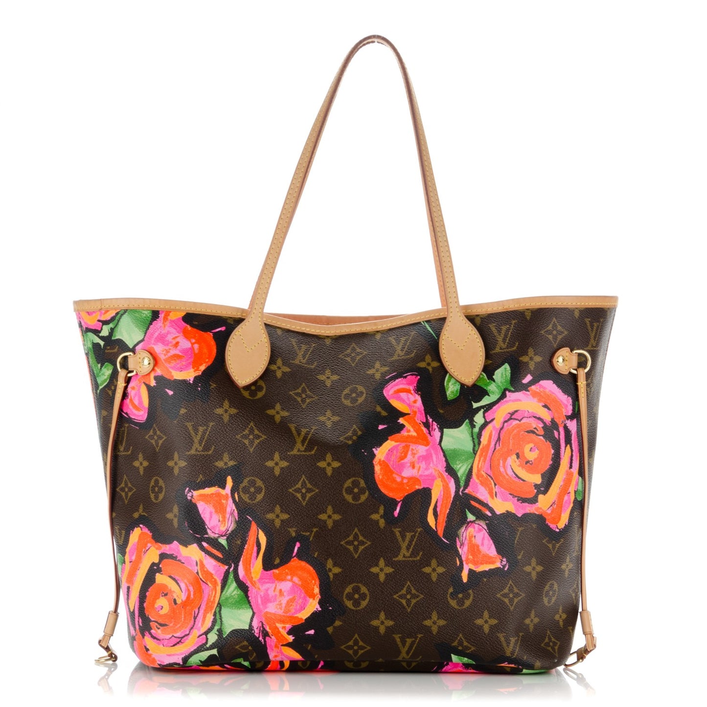 Monogram Roses Neverfull MM