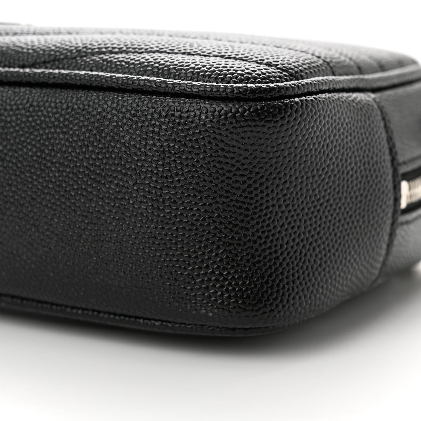 Grain De Poudre Matelasse Monogram Mini Lou Camera Bag Black