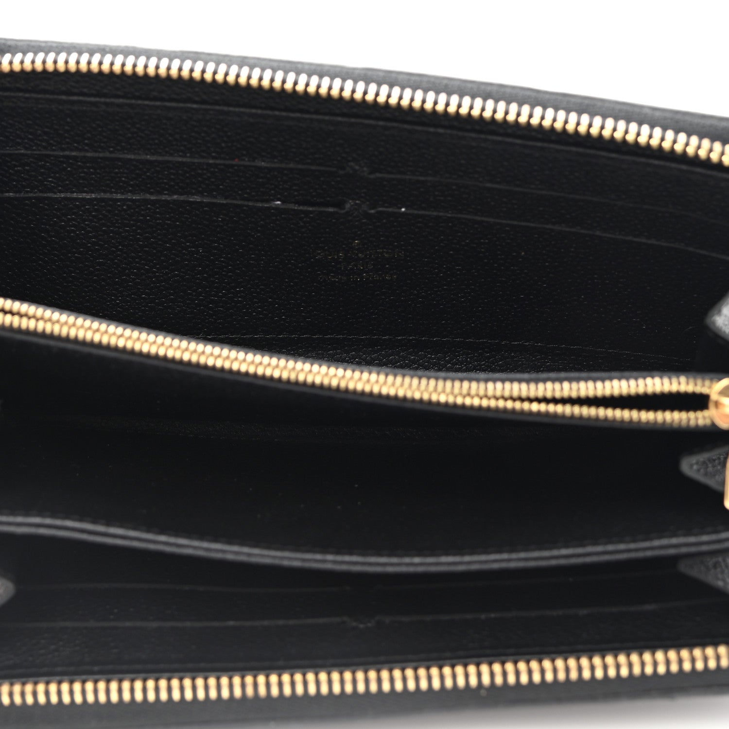 Louis Vuitton Empreinte Zippy Wallet Black 5 of 9