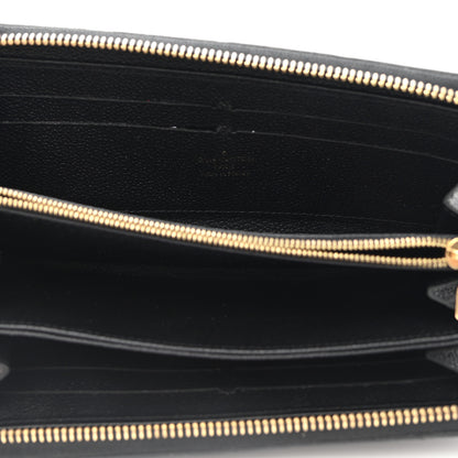 Louis Vuitton Empreinte Zippy Wallet Black 5 of 9