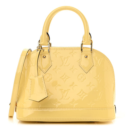 Louis Vuitton Vernis Alma BB Citrine 1 of 11