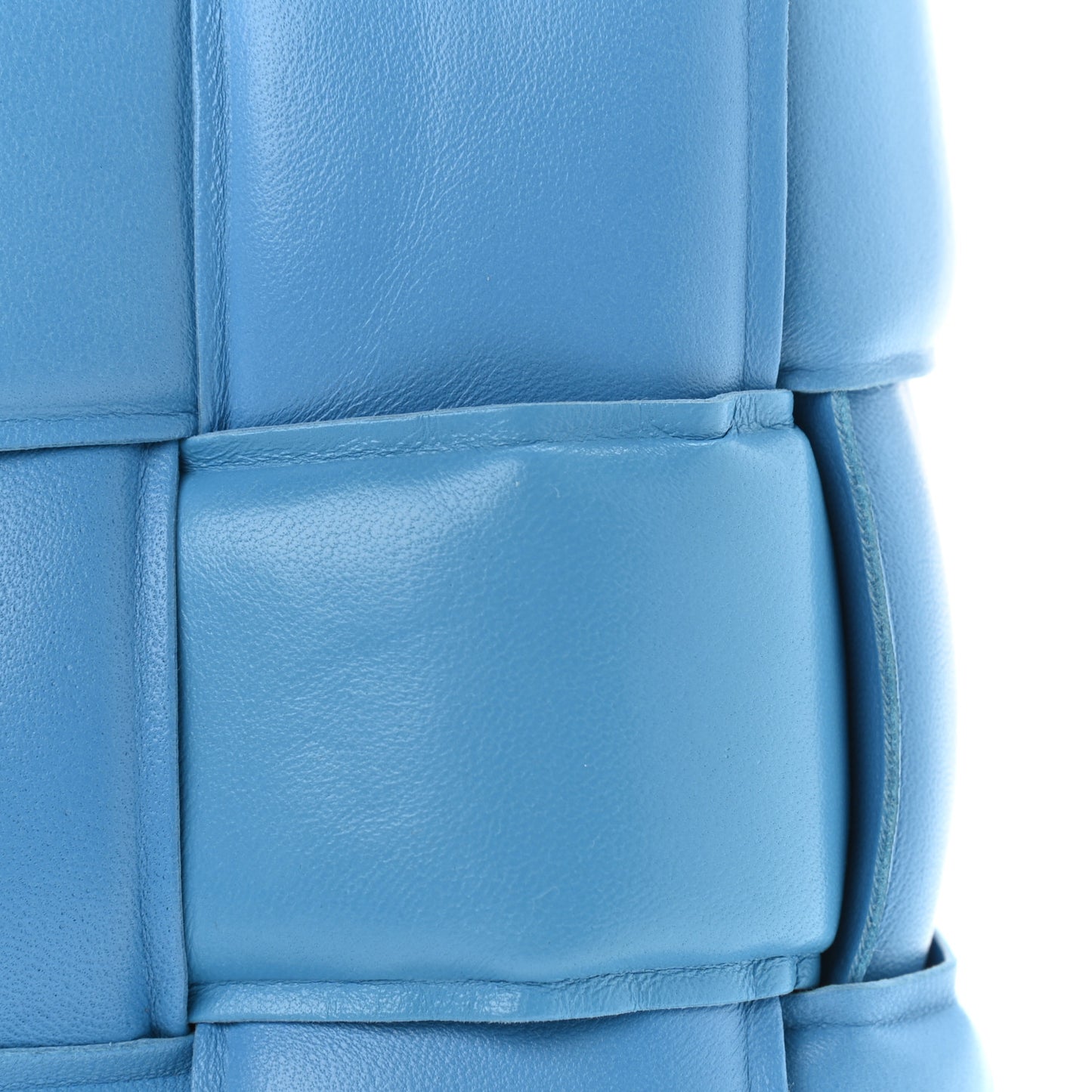 Lambskin Maxi Intreccio Padded Chain Cassette Crossbody Bag