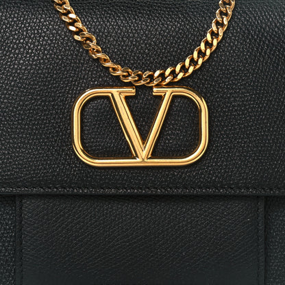 Valentino Garavani Calfskin VLogo Crossbody Bag Black 7 of 10